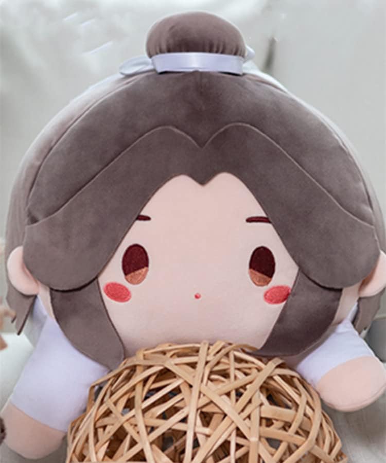 Bolsio Tian Guan Ci Fu Xie Lian Hua Cheng Figura Plelow Pillow Toys de pelúcia, Bênção do céu Bênção de utilidades