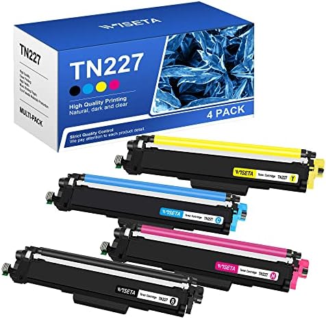 TN227 TN 227 TN2227BK/C/M/Y ALTO REDIMENTO DE PACO DE 4 PABOLOTIVO TONER COMPATÍVEL DE TONER SUBSTITUIÇÃO PARA IRMÃO TN227 TN223 TN-223BK/C/M/Y PARA MFC-L370CDW HL-L3270CDW MFC-L3750CDW