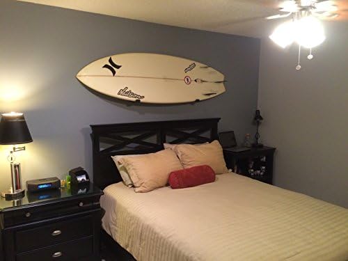 Storeyourboard Naked Surf, o rack de parede de prancha minimalista original, rack de exibição, preto