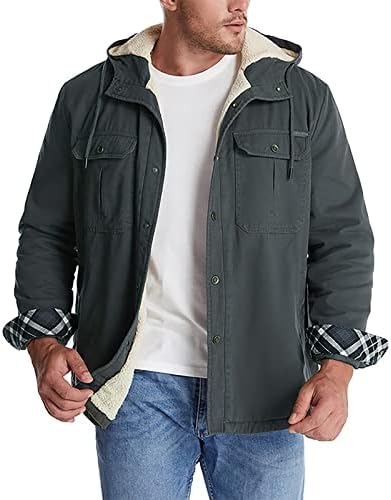 Jaqueta masculina Inverno, inverno Trendy Manga longa Coats ativos homens plus size gola alta