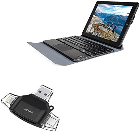 Boxwave gadget compatível com TIBUTA Windows 11 Tablet W100 - AllReader SD Card Litor