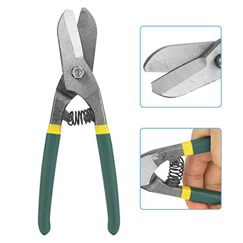 Felcos de estanho, tesouras de metal tesouras integrais de apagamento integral Snips de alta resistência à corrosão de dureza.