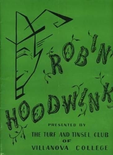 Programa de Robin Hoodwink Villanova College Turf and Tinsel Club 1953
