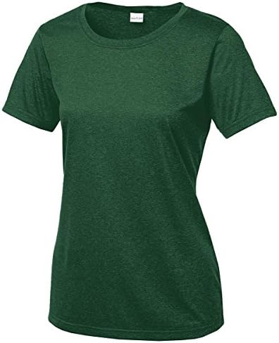 Tee de colheita para pescoço da Sport-Tek Women's Heather