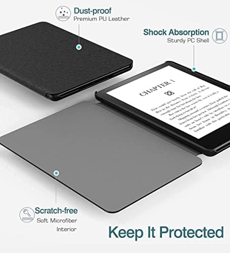 Caso para Kindle 11th Generation Smart Case Kindle C2V2L3 Caso de proteção magnética de 6 polegadas para 2022 Caso Kindle