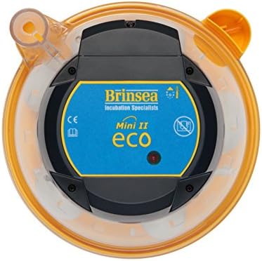 Brinsea Products Mini II Eco Manual 10 Incubadora de ovos, tamanho único, amarelo/preto, usab15c