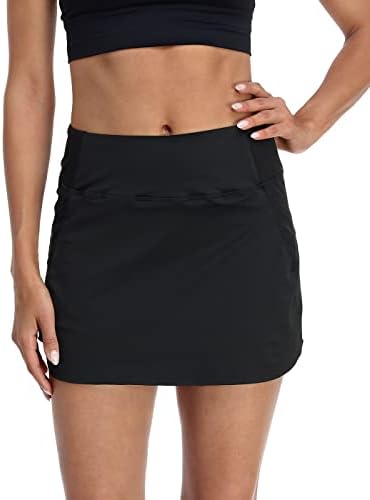 LRD Skorts Athletic Skorts com bolsos Skort para corrida de tênis