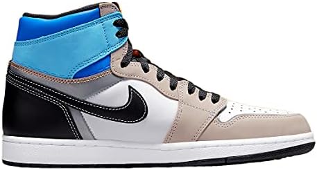 Nike mens Auir Jordan 1 tênis de meio, adulto