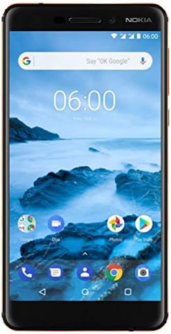 Nokia 6.1 - Android 9.0 PIE - 32 GB - Smartphone desbloqueado Dual Sim - tela 5,5 - Black - Garantia dos EUA