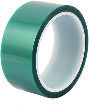 Aexit de 40 mm fitas adesivas de largura 33m Comprimento verde PET Green Alta temperatura resistente a pcb fita adesiva