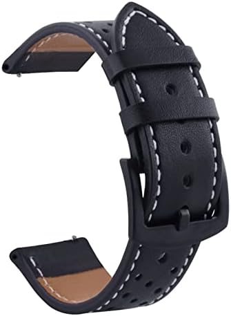Otgkf Leather Straps Watchband para pulseiras originais universais de 20 mm Cinturão pulseira