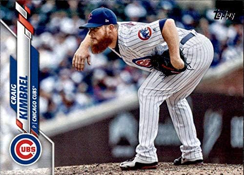 2020 TOPPS #177 Craig Kimbrel Chicago Cubs MLB Baseball Trading Card