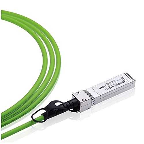 Cabo colorido de 10g SFP+ Twinax, cabo passivo de cobre de anexo direto, 0,25m em verde, para Cisco SFP-H10GB-CU0.25M, MERAKI,