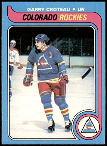 1979 O-Pee-Chee # 158 Gary Croteau Colorado Rockies-Hockey Ex/Mt Rockies-Hockey