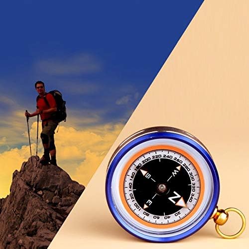 KFJBX Professional Outdoor Compass, alumínio da liga de liga