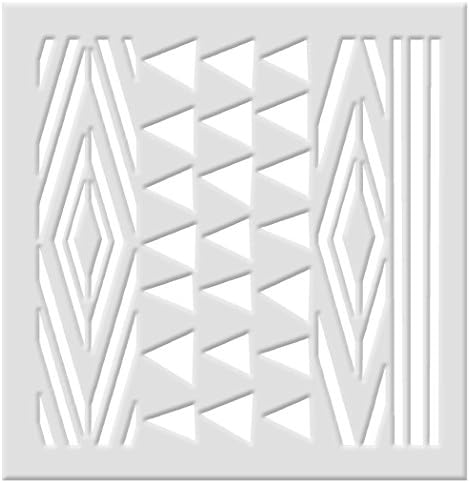 Camadas de gelo Faber -Castell - estênceis de textura adesiva