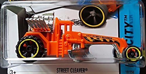 Hot Wheels 2015 HW City Street Cleaver Orange Construction Truck City Works 1:64 .HN#GG_634T6344 G134548TY57961