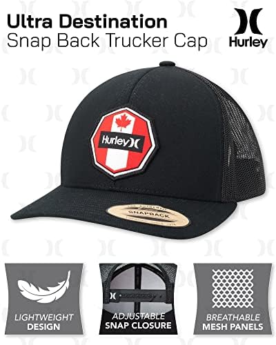 Chapéu masculino Hurley - Ultra Destination Snap Back Trucker Cap