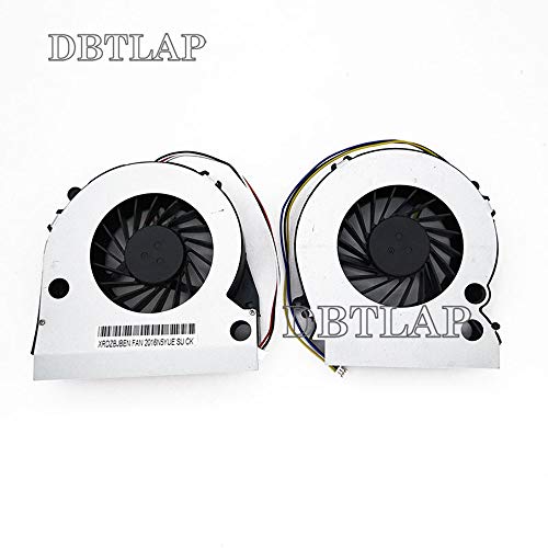 DBTLAP Laptop CPU Fan Compatível para Lenovo Ideentre B500 B505 B510 B50R1 B5R Tudo em um computador de computador CPU + GPU