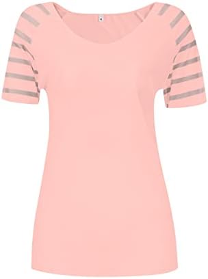 Summer feminino V pescoço ombro frio ombro de camisolas camisolas tamis de renda de renda de manga curta Bloups camisa