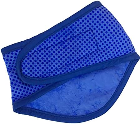 2pcs reutilizáveis ​​Bandana de verão, toalhas azuis confortáveis ​​e pescoço para babar azul, cachecol m/luz de dissipação