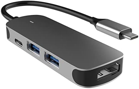 Mobestech Usb Adapticter Laptop Docking Stations USB C Hub USB C Hub 4 Portas 4 Cubrões de divisor de cubo USB Hub 4- In-