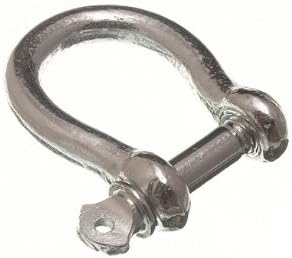 Chave de baralho de arco link de engate de 8 mm de aço galvanizado de 8 mm