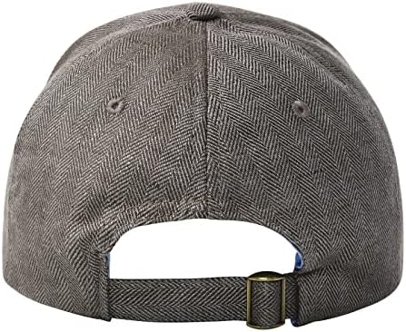 Botvela Linen Baseball Cap for Men Breathable Summer Dad Hat Hat