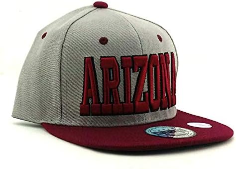 Manchetes Arizona Novo líder Blockbuster Gray Sedona Red Era Snapback Capinho do chapéu