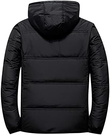 Adssdq mais tamanho de manga comprida jaqueta de jaqueta masculina de inverno com capuz de capuz de capuz de praia confortável