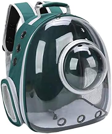 Rhfemd clear bubble gat transportadora de mochila cápsula espacial transportadora de animais de estimação Daypack Breathable