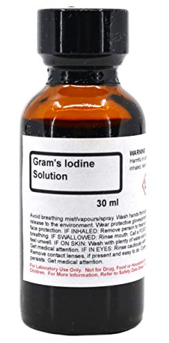 Solução de iodo de Gram, 1 fl oz - a coleção química com curadoria