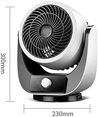 Ventilador de circulador de ar Petyoung com configurações de 3 velocidades, ventilador de oscilação de ar de ar silencioso