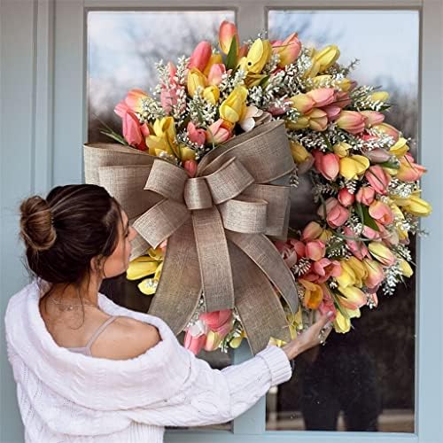 Zhyh Tulip Wreath Wrinal