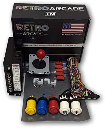 Jamma 60-in-1, Mame, Retro Pi Classic Arcade Multigame-Multicade Arcade Game Control Kit