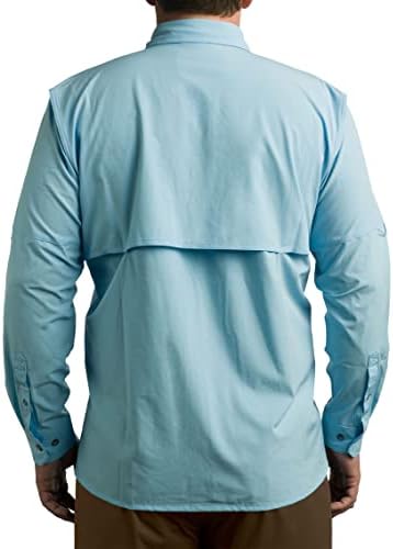 Whitewater Lightweight Wicking Wicking Sleeve Fishing Shirt With UPF 50