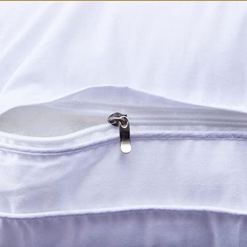 Proteção do pescoço lysldh travesseiro de algodão doméstico 1 PCS Hotel padrão a abundante de seda travesseiro lavável