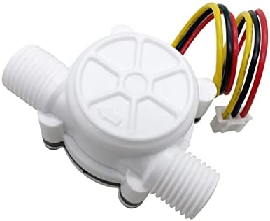 Kenid 1pcs 1/2 3/4 1 2 polegada DC 5-18V Sensor de fluxo de fluxo de fluxo de fluxo de fluxo de fluxo de fluxo de água Controle