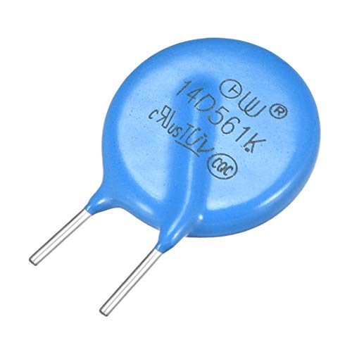 UXCELL 20PCS Resistores dependentes de tensão AC 350V 14D561K L5 Varistores do disco radial de chumbo radial