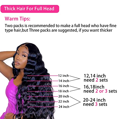 Clipe de pobokix em extensões de cabelo para mulheres negras ondas profundas clipe de cabelo humano brasileiro em extensões 8pcs Remy Hair com 18clips 120 grama 20 polegadas preto natural