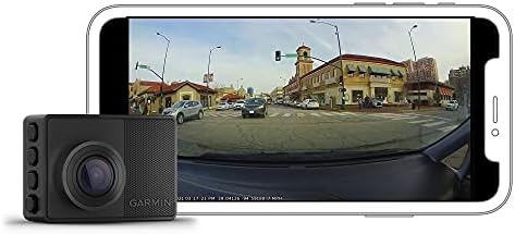 Garmin Dash Cam 67W e Sandisk 256 GB de vídeo de alta resistência MicroSDXC com adaptador para câmera de traço e sistemas de