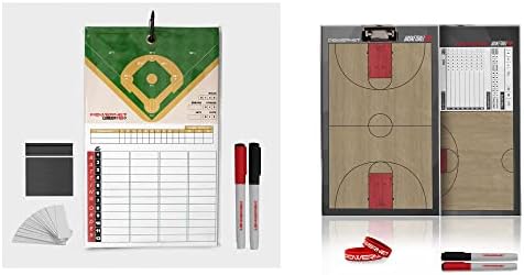 PowerNet Magnetic Baseball Softball Lineup Coaching Board | Pacote de transferência de treinamento magnético de basquete