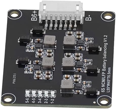 Placa de balanço da bateria, Indutive 6S 1.2A 2.0V - 4,5V PCB placa Equalizador de bateria Balancer para lítio ternário de ferro