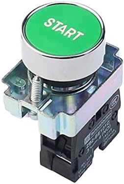 Botão de Parada de Iniciar de 22mm do UNCASO com o botão Símbolo de seta XB2 Botão de toque plano, botão de botão de redefinição