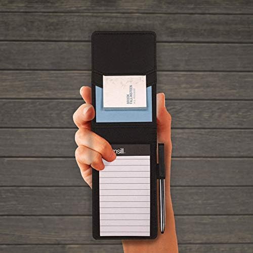 Samsill Mini Pocket Notebook Recarias, reabastecimento de memorando, 10 pacote 2 7/16 ”x 4 ¼” de escrita de tamanho com 40 lined paper