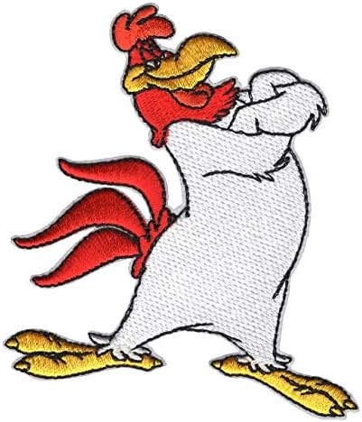 C&D Visionário Looney Tunes-Foghorn Crossed Patch, multicolorido