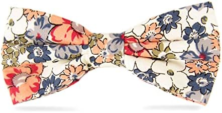 Jeslang Men's Cotton Bowties Impresso Floral Neck Bow Bow