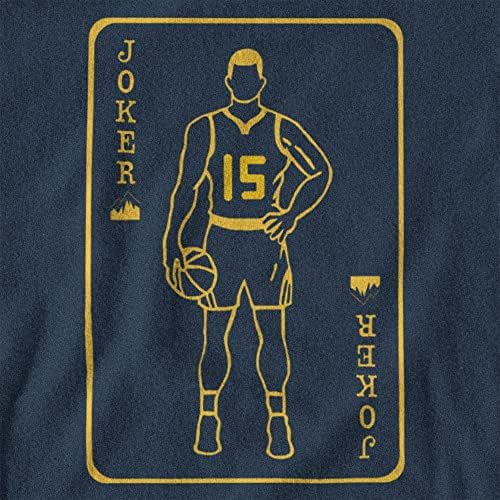 Nikola Joker 15 Jokić camisa Jersey Basquete Funny Retro Denver estilo clássico dri -pote unissex adult ajuste - feito nos EUA