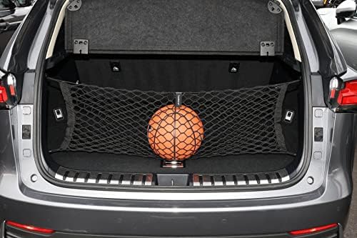 Envelope Style Automotive Elastic Trunk Mesh Cargo Net para Lexus NX 2015-2021 - Organizador e armazenamento premium - rede