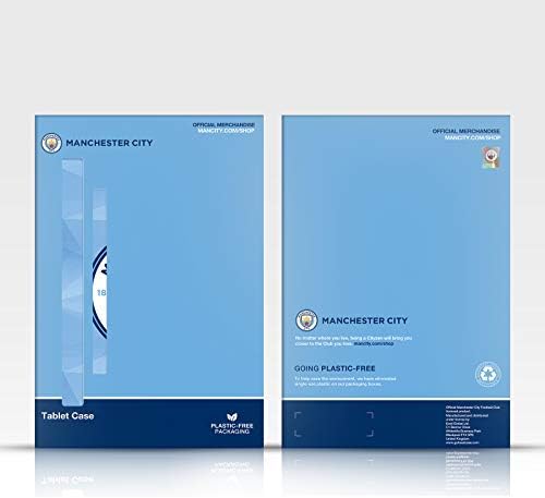 Projetos de estojo principal licenciados oficialmente Manchester City City FC Obsidian Full Color Bistge Geométrico Livro